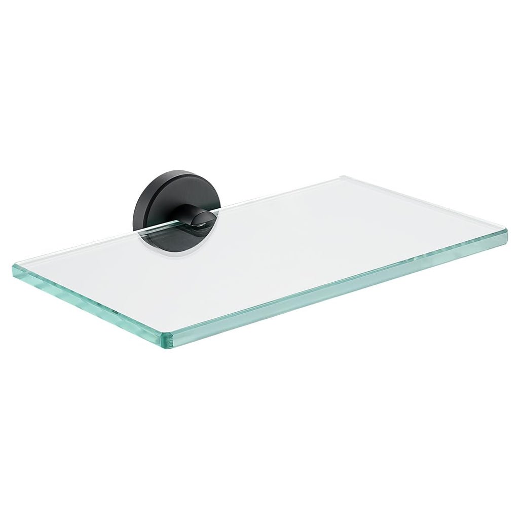 JQK Bathroom Glass Shelf, TGS101L16-BN