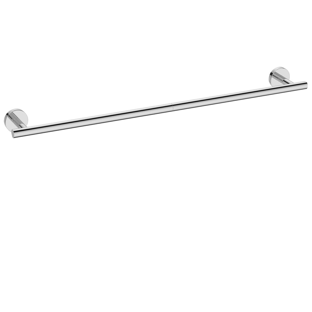 USHOWER Brushed Nickel Towel Bar, 24-Inch Towel Racks for Bathroom