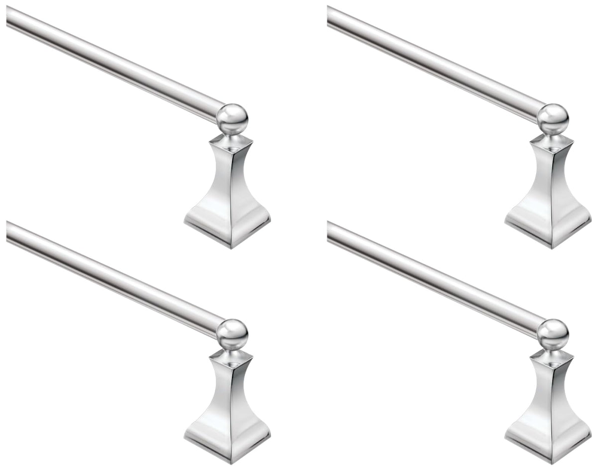 Moen Retreat Collection Brushed Nickel Bathroom Hand Towel Ring with Wall Mount Hardware, DN8386BN