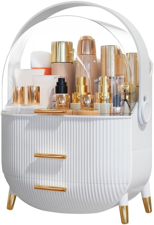 NestOrganix Makeup Organizer Skincare Organizers With Drawers