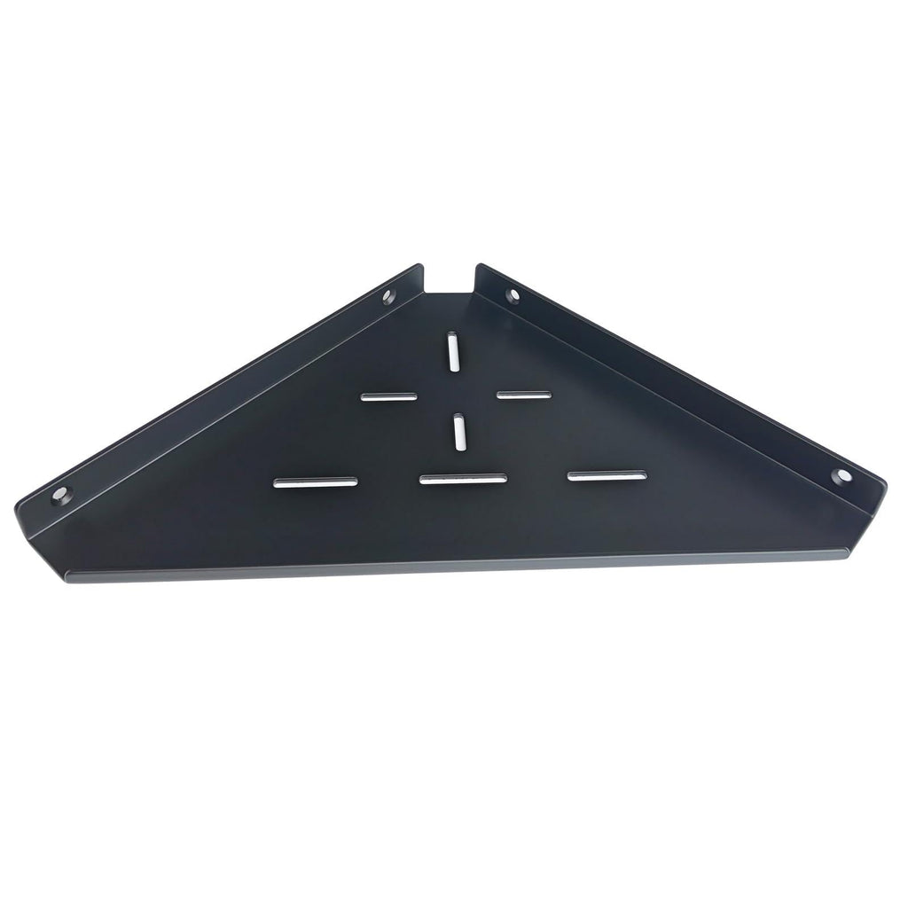 Corner Shelf, 3.0mm Aluminum Alloy Corner Shelf Wall Mounted, for Bathrooms,Offices, Bedrooms,Kitchens,Dorm Rooms and Living Rooms(11 inch Triangles White)