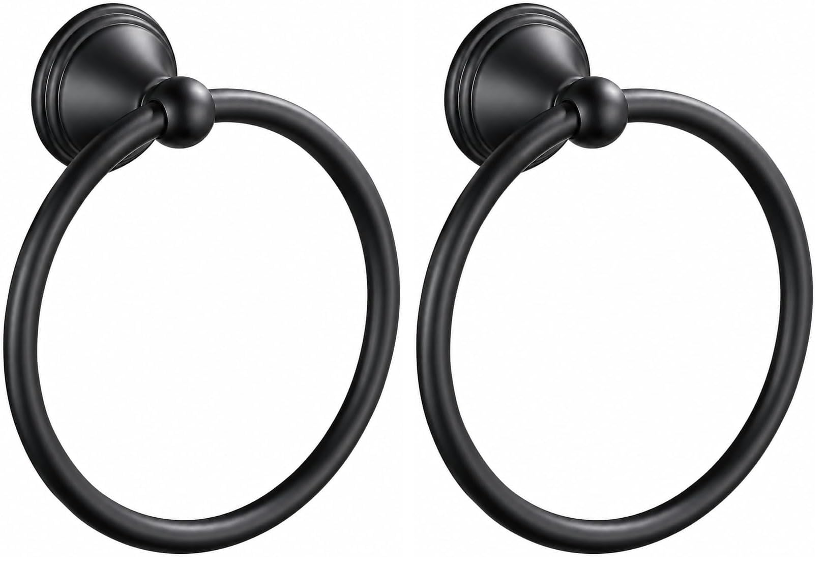 Towel Ring for Bathroom, Brushed Nickel Hand Towel Holder 1 Pack, Bathroom Accessories and Towel Racks for Bathroom Wall Mount