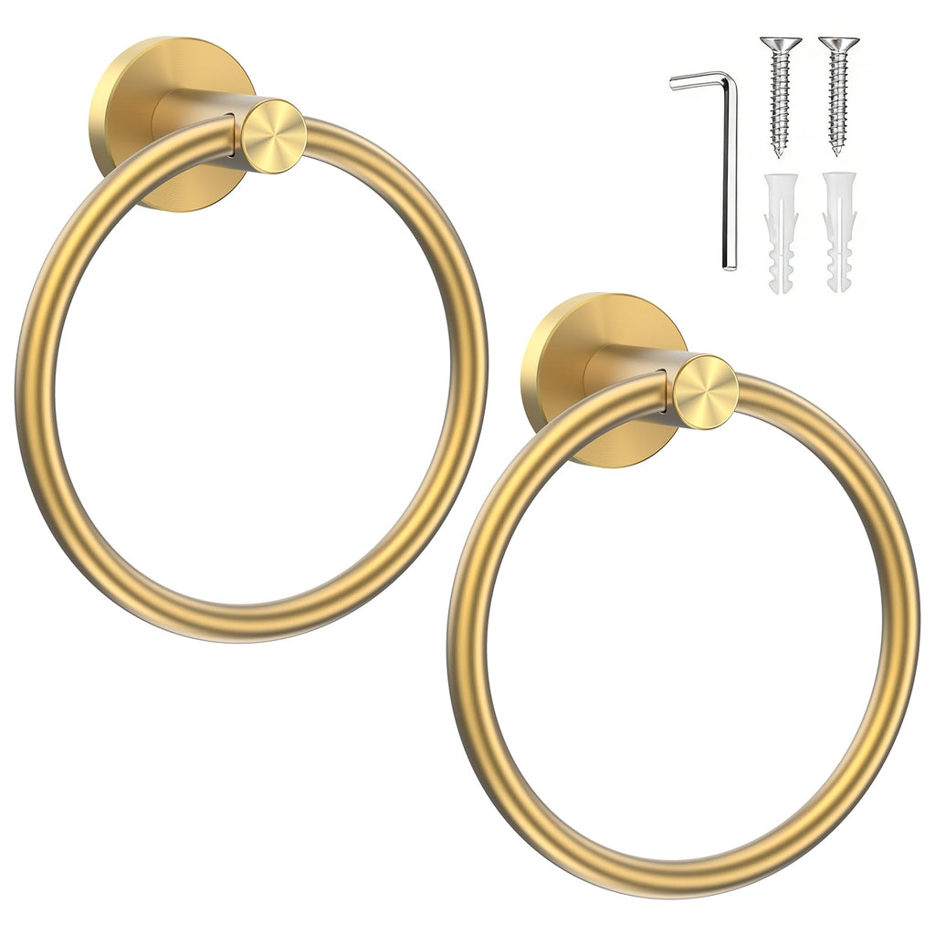 SetSail Towel Holder for Bathroom Wall Oil Rubbed Bronze Towel Ring