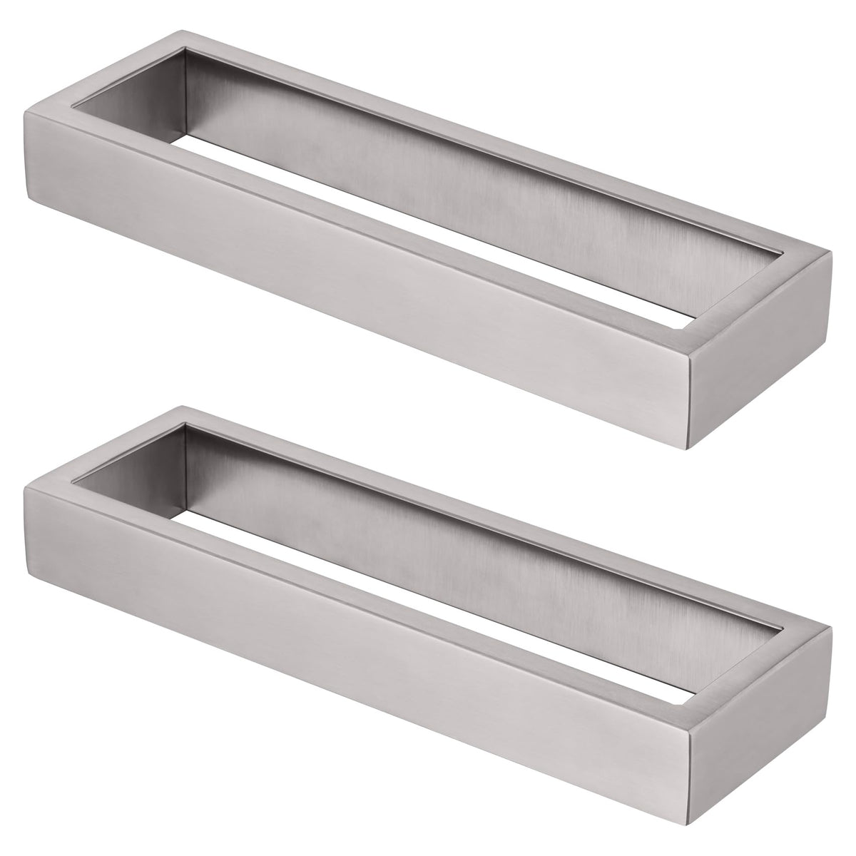 KOKOSIRI Towel Ring Matte Black Hand Towel Bar Holder 9-Inch Kitchen Rack Stainless Steel for Bathroom Hardware Wall Mounted, 1 Pack B4008BK-L9