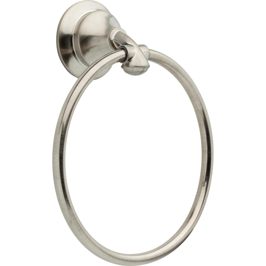 Delta Hand Towel Holder | Champagne Bronze Ring for Hanging Towels in Kitchen, Bathroom | Linden Accessories