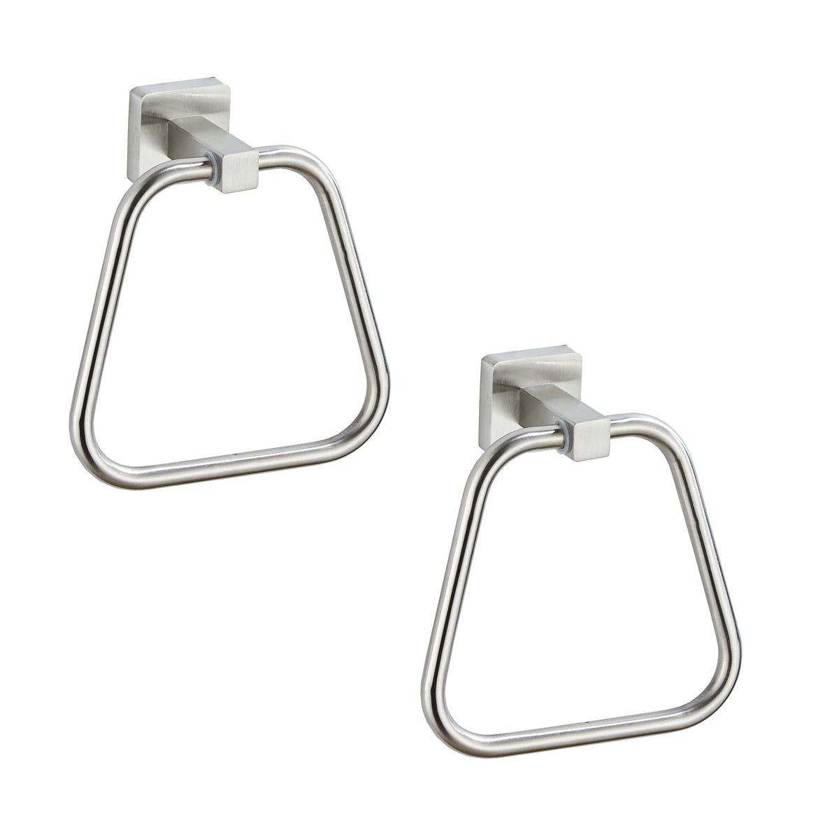Brushed Light Gold Towel Ring for Bathroom, Kitchen Bath Towel Holder Hangers Wall Mount Heavy Duty Stainless Steel
