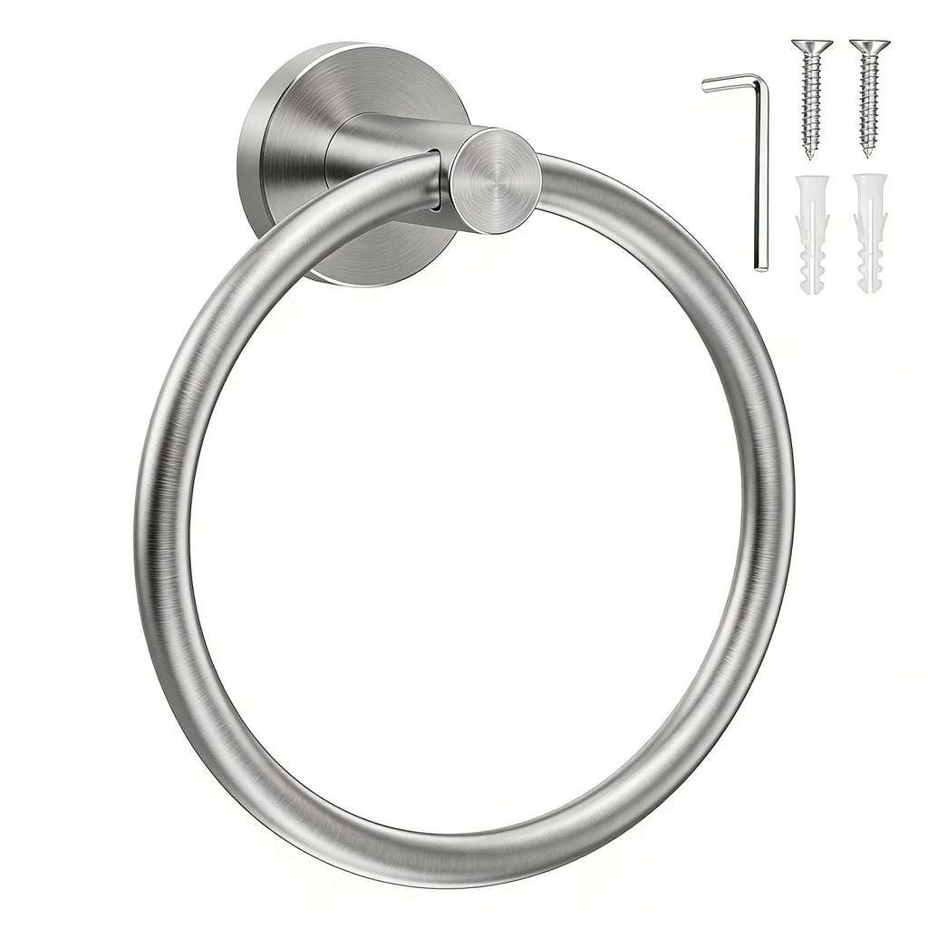 SetSail Towel Holder for Bathroom Wall Oil Rubbed Bronze Towel Ring