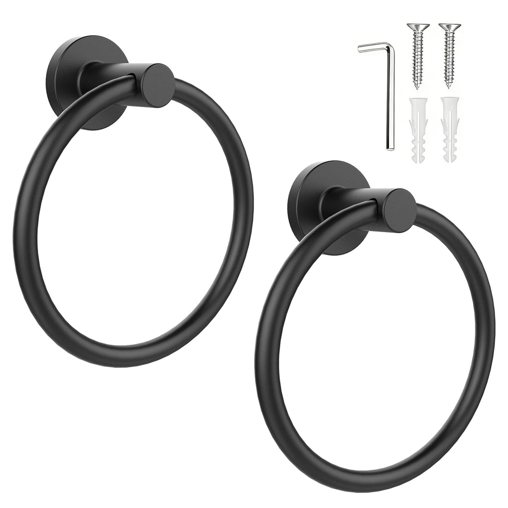 SetSail Towel Holder for Bathroom Wall Oil Rubbed Bronze Towel Ring