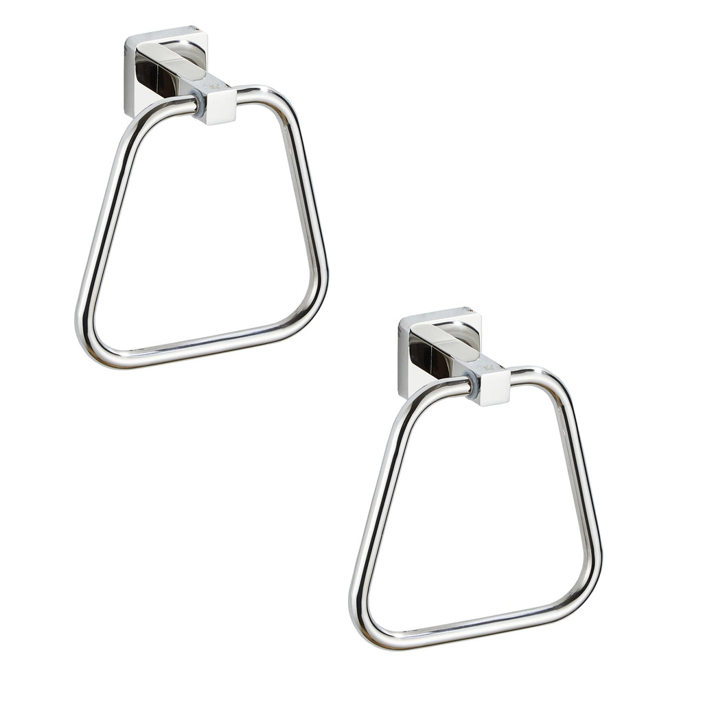 Brushed Light Gold Towel Ring for Bathroom, Kitchen Bath Towel Holder Hangers Wall Mount Heavy Duty Stainless Steel