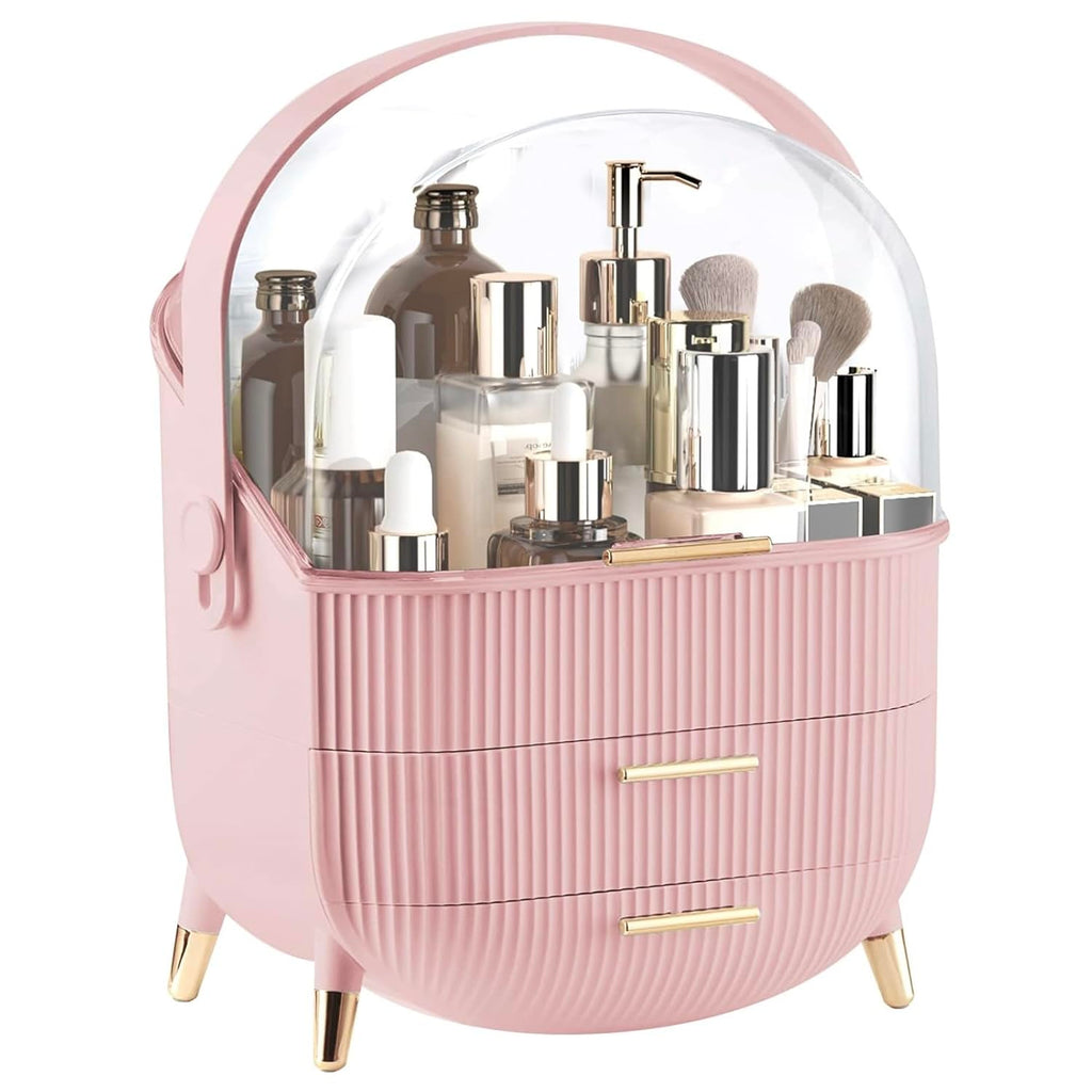 Makeup Organizer Countertop, Large Capacity Skincare Organizer for Vanity