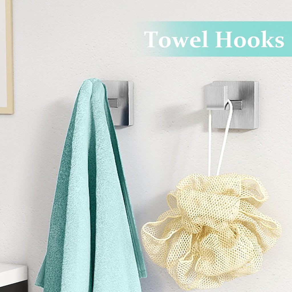 FEILERN 20-Piece Bathroom Hardware Set Brushed Nickel 24 Inch Towel Bar Set