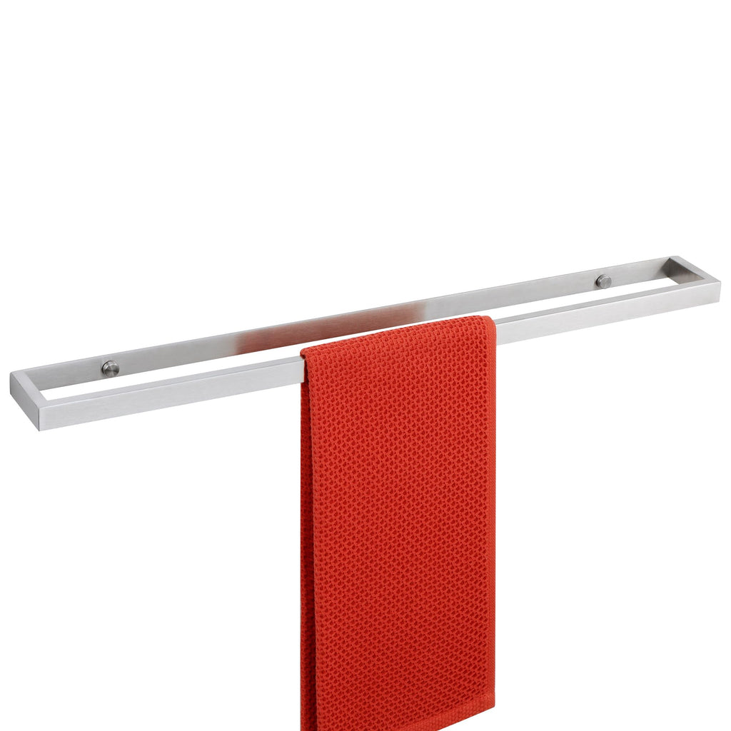 Alise 8 Inch Hand Towel Holder Black Towel Bar for Bathroom Wall Mounted