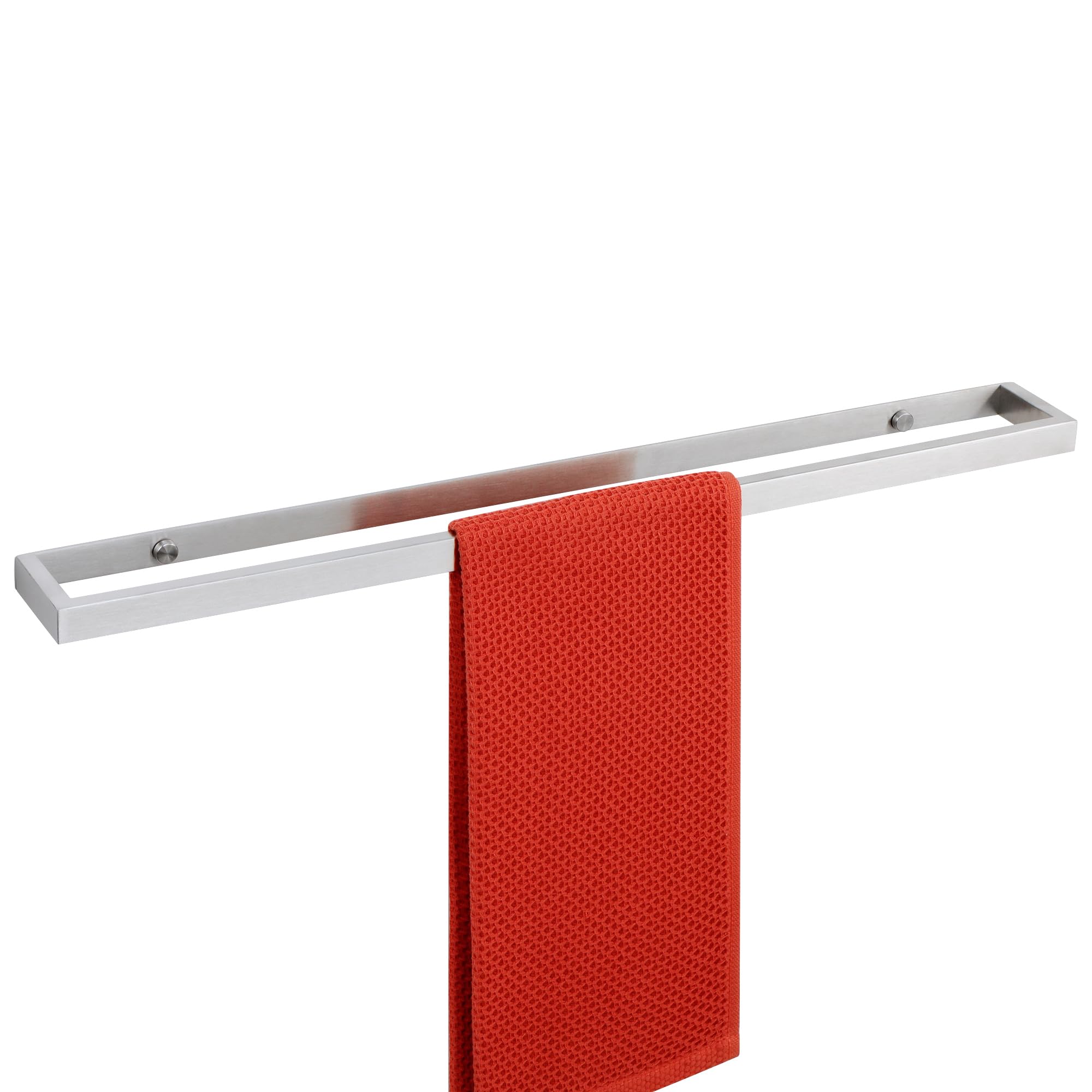 Alise 8 Inch Hand Towel Holder Black Towel Bar for Bathroom Wall Mounted