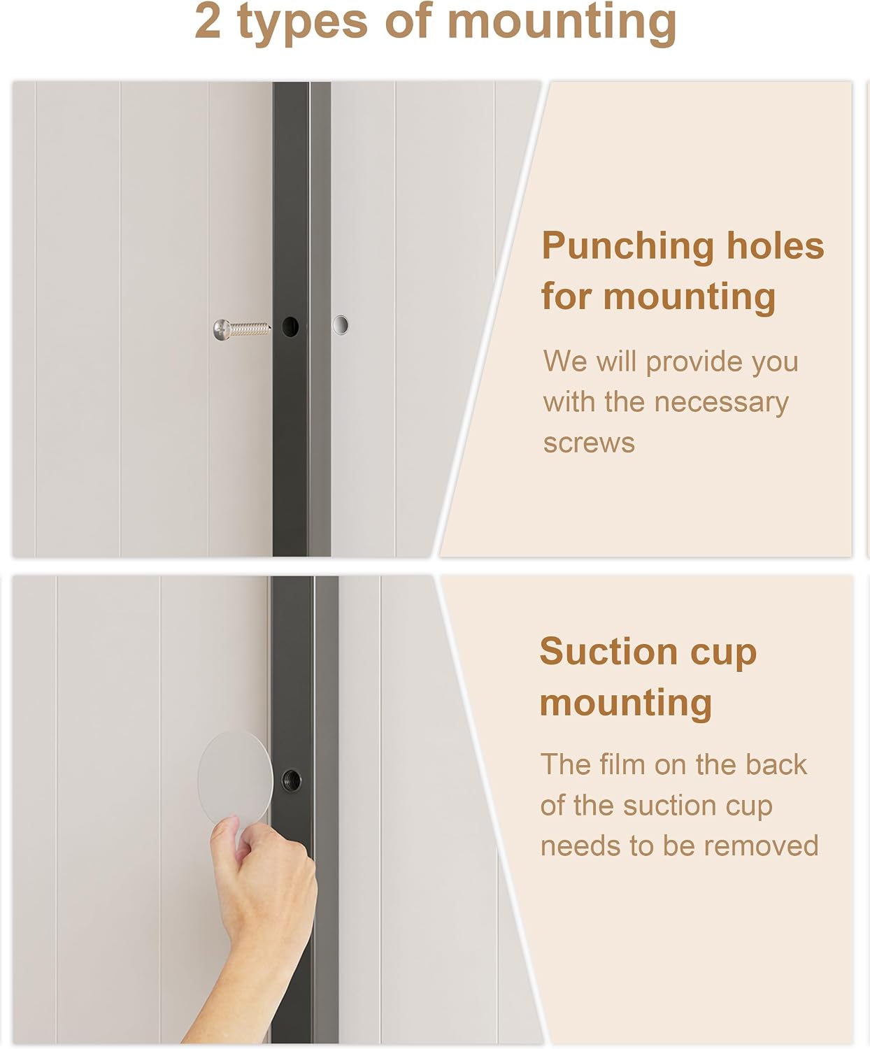 UMDONX Metal Narrow Multi-Functional Over-the-Door Storage Rack
