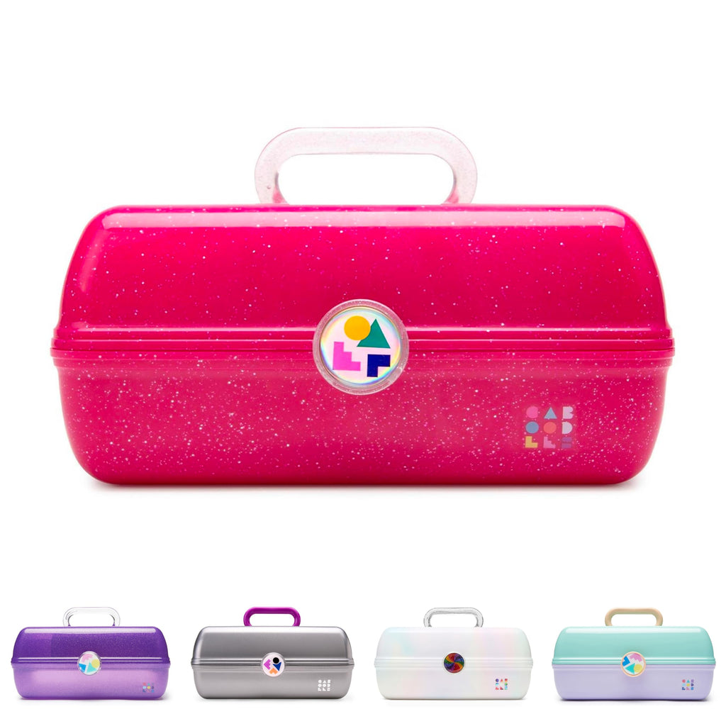 Caboodles On-the-go girl cosmetic organizer, Bubblegum Marble