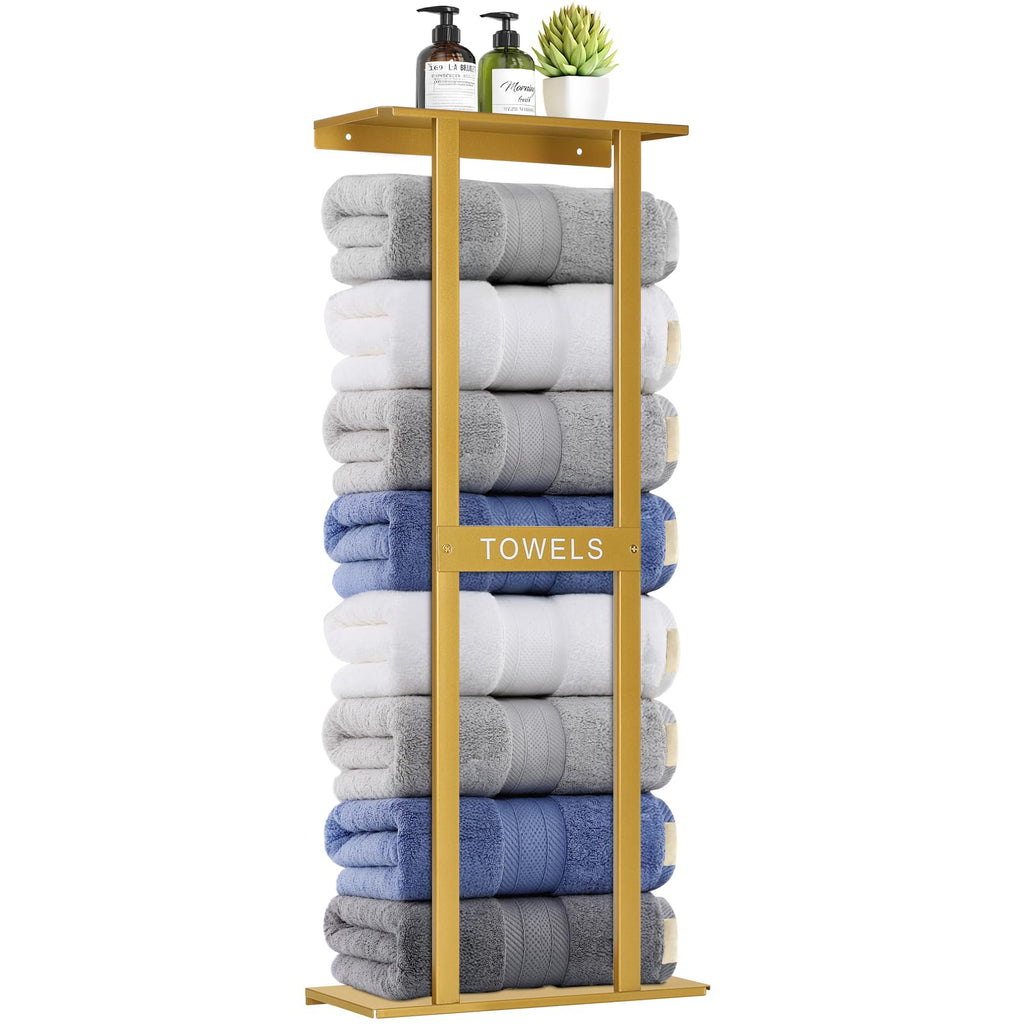 Bathroom Towel Storage Rack, Wall Mounted Bathroom Towel Rack