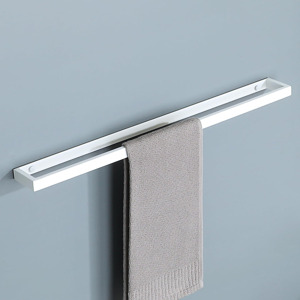 Alise 8 Inch Hand Towel Holder Black Towel Bar for Bathroom Wall Mounted