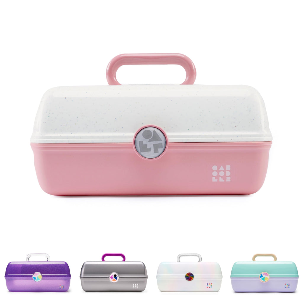 Caboodles On-the-go girl cosmetic organizer, Bubblegum Marble