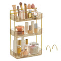 SONGMICS 3-Tier Makeup Organizer, Square, Customizable