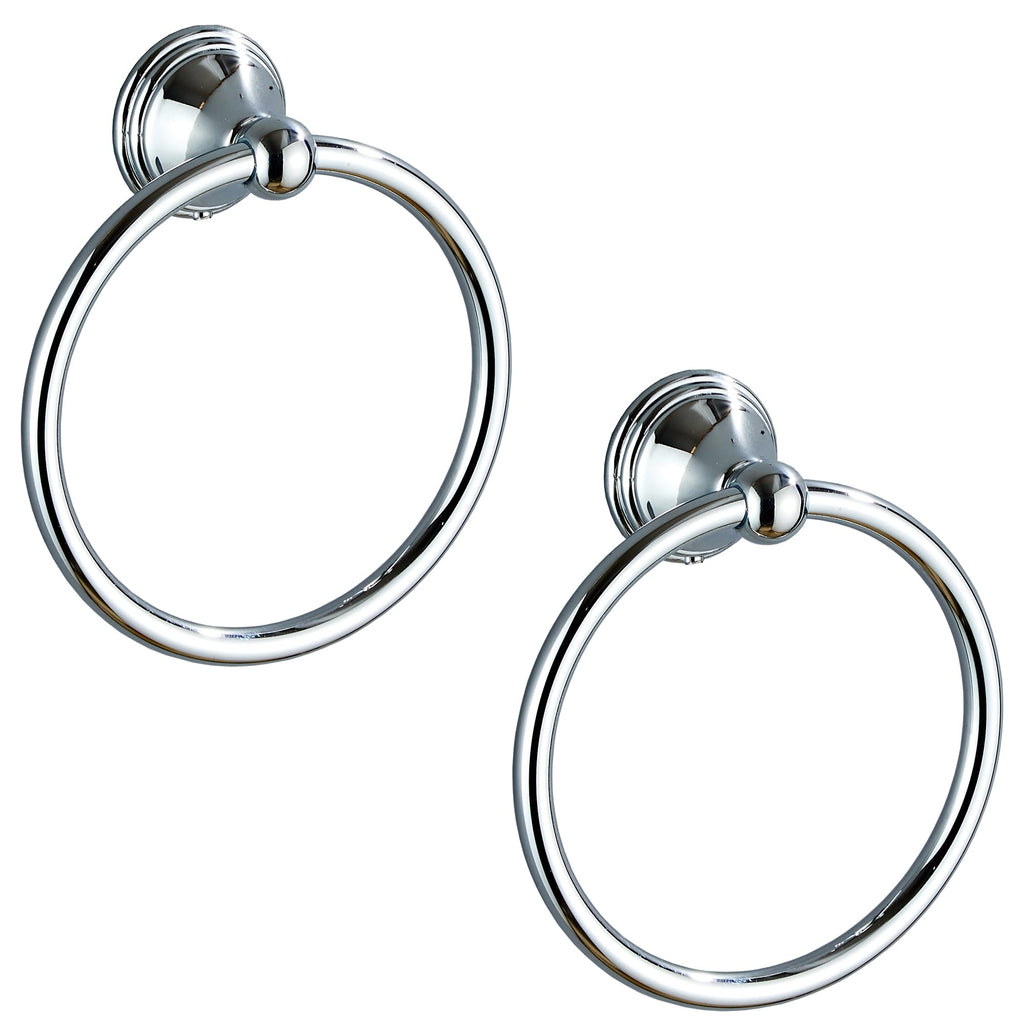 Towel Ring for Bathroom, Brushed Nickel Hand Towel Holder 1 Pack, Bathroom Accessories and Towel Racks for Bathroom Wall Mount