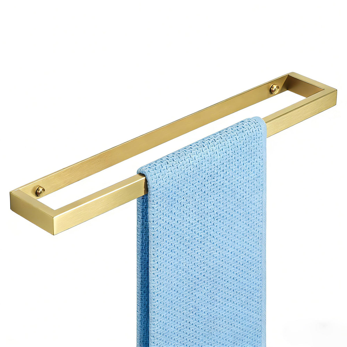 Alise 8 Inch Hand Towel Holder Black Towel Bar for Bathroom Wall Mounted